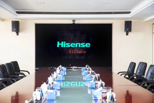 在現場 - 效果驚艷！海信Micro LED一體機入駐華通集團